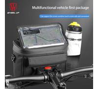 Panier Avant De Vélo Multifonctionnel Avec Cadre Supérieur, Sacoche De Guidon, Sacoche De Vélo D'extérieur, Sacs De Montage De Téléphone, Étui Neuf