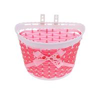 Panier avant de vélo pour enfants filles Rouge
