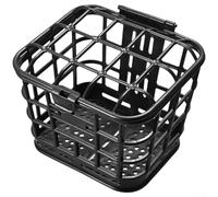 Panier avant de vélo robuste avec couvercle pour VTT, vélo de route, grand support de rangement pour courses, livres, bouteilles d'eau, facile à installer pour les trajets quotidiens, les courses, les