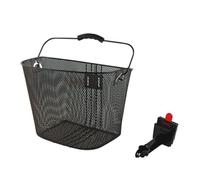 Panier avant en acier maille avec fixation rapide à clip pour vélo sur route - CGN City Express