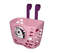Panier avant enfant - P2R - Lady Rose - Fixation par sangle - Plastique - Vélo loisir