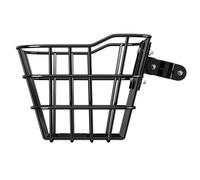 Panier Avant Métallique-Duoku-245 x 215 x 180 mm-Capacité 9 kg-pour Vélo et Trottinette Électrique-avec Support Fixe