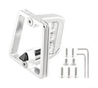Panier avant pliable pour vélo avec support Pig Nose 30 kg | Aluminium 6061 robuste, 29 cm de long, résistant à la corrosion, construction stable, utilisation par tous les temps