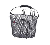 Point 05102800 Panier de vélo Avant Grip Ergonomique Fixation sur Guidon Noir 25 x 16 x 16 cm