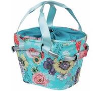 Panier avant toile basil bloom field 15l bleu clair compatible klickfix non inclus Bleu G