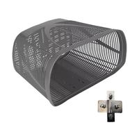 Panier Avaņt Vélo - Rangement Cycliste Façade Adulte | Contenant Guidon | Bac Transport Grande Capacité Résistant Intempéries Plastique, Fixation Rapide Compatibilité Universelle Deux-Roues