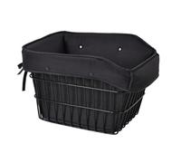 Panier Avant Vélo Robuste | Rebord Supérieur Doublé, Grand Volume, pour déplacements quotidiens, Cyclistes