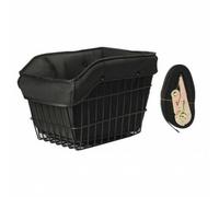 Panier Avant Vélo Robuste | Rebord Supérieur Doublé, Grand Volume, pour déplacements quotidiens, Cyclistes