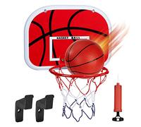 Panier Basket Enfant, Mini Panier de Basketball Interieur, Panneau de Basket Mural avec Ballon et Pompe à Ballon du Basket, Jouet de Sport Bureau Chambre pour Enfant Fille Garcon 6 7 8 9 Ans