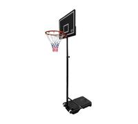 Axi Panier De Basket Sur Pied Premium | 145-207 Cm | Noir Et Blanc | A Partir De 6 Ans Et + | Facile À Déplacer | Jeux Plein Air | Panier De Basket