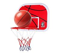 Panier Basketball Cerceau De Point avec Accroche Murale Intérieur Extérieur Filet en Nylon de Couleur pour Score Dunk Point Basket Taille Diamètre 25cm