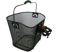Panier de vélo - Dresco - 13 litres - Acier noir