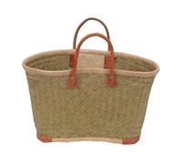 Panier cabas jonc naturel