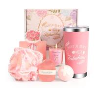 Panier cadeau de qualité supérieure pour femme - Cadeau idéal pour un anniversaire, un rétablissement ou un remerciement pour elle. Idéal pour maman, sœur, meilleure amie (tasse rose)