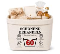 Panier cadeau pour 60e anniversaire pour femme, homme