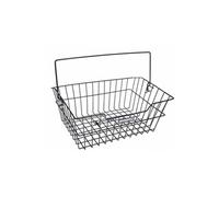 Basil Cairo Cestino per Bicicletta Unisex Adulto, Nero, 41 cm x 31 cm x 17 cm