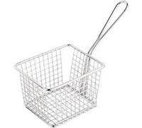 Panier carré de présentation en inox Olympia 80 mm 3 G