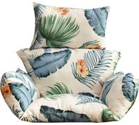 Panier chaise coussin intérieur/extérieur oeuf chaise coussin épaissir suspendre chaise coussin style hawaïen (pas de hamac)