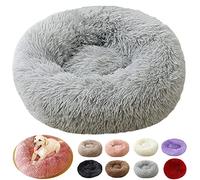 Panier Chat Multi Tailles, Coussin Chien Anti Stress XXL 50cm, Tapis pour Chien Grande Taille, Lit XXL, Puppy Love Panier Moyen (50cm, Gris Clair)