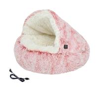 Panier Chauffant Pour Animaux - Nid Chaud Pour Chaton | Lit De Sommeil Chaud Pour Chat,Pour Amoureux Des Animaux Maison Bureau Salon Chambre Appartement Période De Récupération Sommeil Nuit Sieste