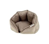 Panier Chien & Chat Velours "Crafty" 40cm Noisette