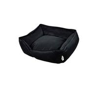 Panier Chien & Chat Velours "Crafty" 55cm Noir
