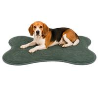 Panier Chien - Coussin Chien et Chat Orthopédique à Mémoire de Forme - Coussin Béquille Mador Vert - Lavable - Antidérapant - 70x50 cm - Flamingo