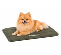 Panier Chien - Coussin Chien et Chat orthopédique Dreambay® Vert Olive - Coussin antidérapant en Memory Foam - 55,5x38,5x2,3cm