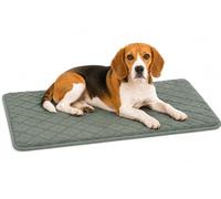 Panier Chien - Coussin Chien et Chat orthopédique Weimar Vert - Couchage Premium idéal pour Cages métalliques - 85,5x51x2cm