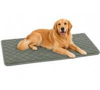 Panier Chien - Coussin Chien et Chat orthopédique Weimar Vert XXL - idéal pour Cages métalliques - Couchage Premium - 116x69x2cm