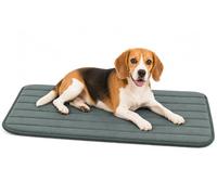 Panier Chien - Coussin Chien et Chat orthopédique Xana Vert - adapté Cage métallique - Mousse mémoire de Forme - 85,5 x 51 x 2 cm