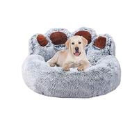Panier Chien Lavable, Moelleux Rond Lits pour Chats, Anti Stress en Moelleux Lit pour Chiens et Chats, Donut Lit Confortable Lavable pour Chat Chien Petit Moyen Taille