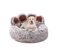 Panier Chien Lavable, Moelleux Rond Lits pour Chats, Anti Stress en Moelleux Lit pour Chiens et Chats, Donut Lit Confortable Lavable pour Chat Chien Petit Moyen Taille