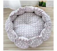 Panier Chien Lit pour Chien Panier Canapé pour Chien Coussin Chien Matelas De Couchage Doux et Confortable Panier Chien Antidérapant Panier Ovale pour Chat et Petits Chiens,03,70cm