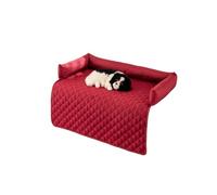 Panier Chien Tissu Coton-Polyester Losange XL Respirant | Tapis Chien Résistant, Housse Facile à Laver, Protection Canapé pour Chiens Moyens et Grands, Choix de Couleurs