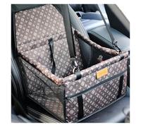 Panier Chien Voiture,Siege Auto Chien Accessoires de Voyage Double épaisseur, Sacs Suspendus en Maille, Fournitures for Animaux Compagnie Pliables(A)