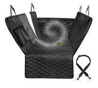 Panier Chien Voiture,Siege Auto Chien Hamac de Transport imperméable for et Animal Compagnie, Tapis Protection for siège arrière Voiture, sécurité for Chiens(Black,152x143cm)