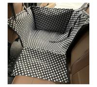 Panier Chien Voiture,Siege Auto Chien Sac de Transport for Animaux Compagnie, Housse siège Auto for Chien, Tapis for Chiens et Chats(Black Dot)