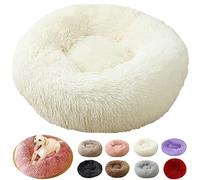 Panier Chien XXL, Coussin Chien XXL, Tapis pour Chien Grande Taille, Lit pour Chien XXL, Puppy Love Panier Anti Stress, Panier Chien Orthopedique Moyen Taille (80cm, Blanc)