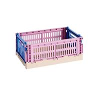 Panier Colour Crate Mix recyclé S LxWxH 26.5x17x10.5cm