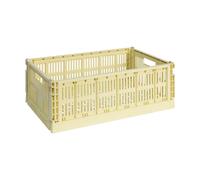 HAY Colour Crate L 34.5x53 cm Light yellow
