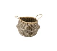 Panier COMPACTOR Belly noir et naturel M pliable