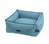 Panier confort carré pour chien Nobby Pet Linou Bleu 75x60x23 cm