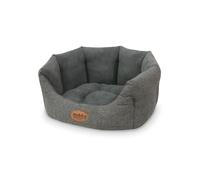 Panier confort ovale pour chien Nobby Pet Josi Gris 65x57x22 cm
