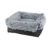 Panier confort rectangulaire pour chien Nobby Pet Nuru Gris 80x70x23 cm