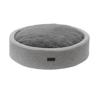 Nobby 61859 JASIN Lit Confortable Rond Gris Ø 60 x 15 cm