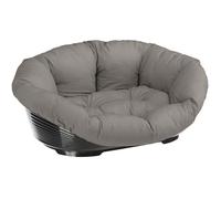 Panier corbeille coussin gris- Taille S - 52 x 39 x 21 cm - FERPLAST