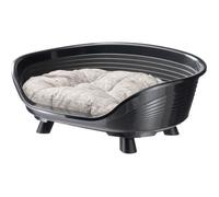 Ferplast Corbeille THRONE 6 Avec coussin relax Noir