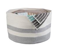 Panier Corbeille Rangement Organiseur coton large Boîte salle de bain Panière