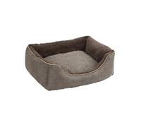 Kerbl Panier corbeille Samuel – 50 x 40 x 15 cm – Argent et gris – Pour chien